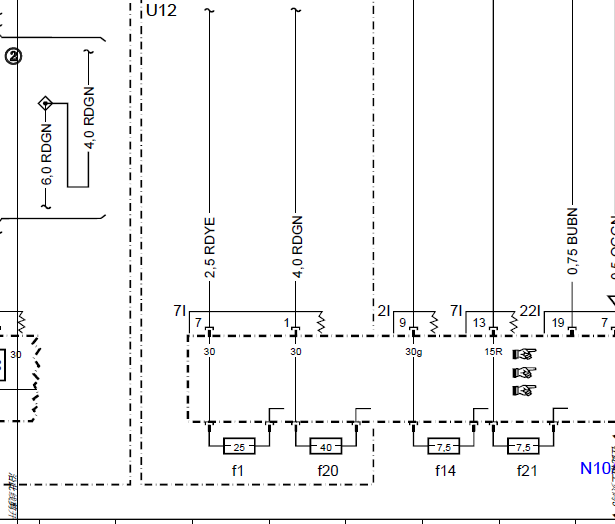 11年奔驰E260 ABS线路