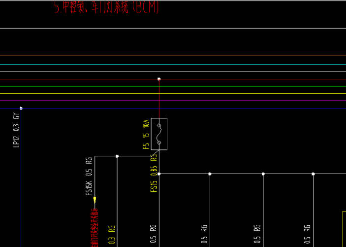 力帆X60 中控相关电路