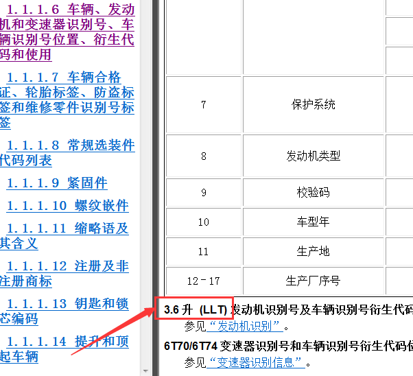 2011年别克昂科雷发动机资料