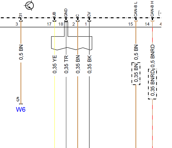 13年奔驰S300L倒车雷达线路图