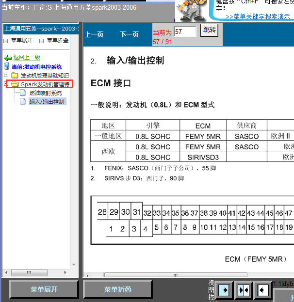 F8CV发动机针脚