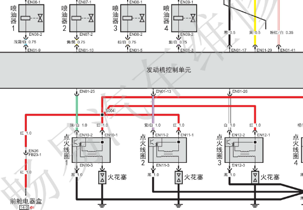 4A15M1发动机电路图
