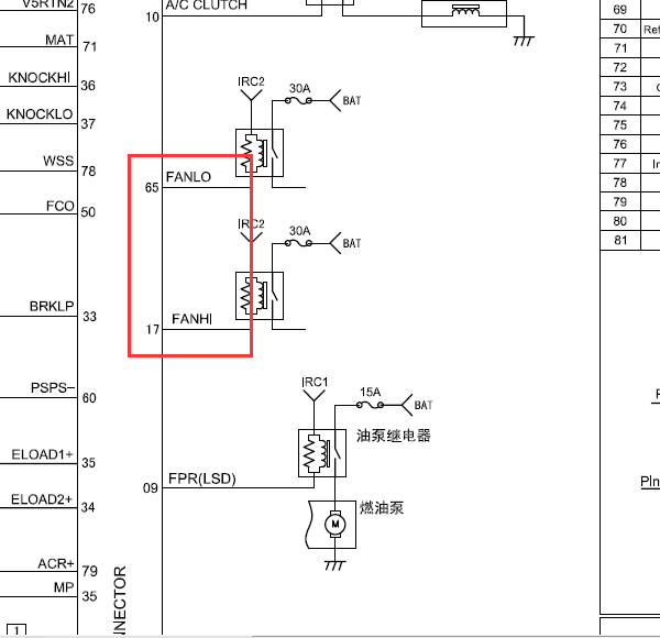 MT22电控系统电路图