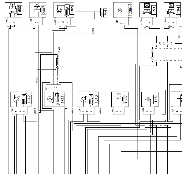 16年雷诺科雷傲发动机电路图