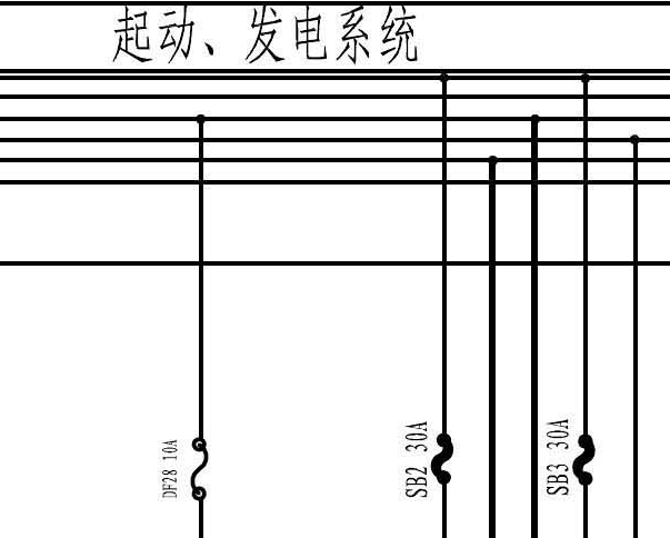 15年长安悦翔V3电控系统电路图