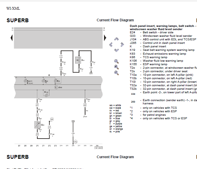 02年斯柯达速派基本装备线路图