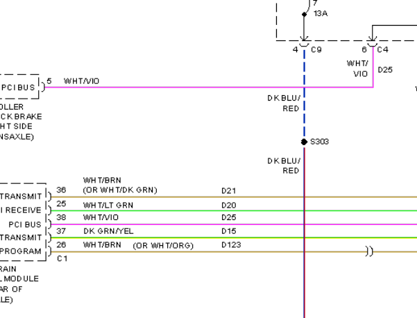 04年大捷龙CAN电路图