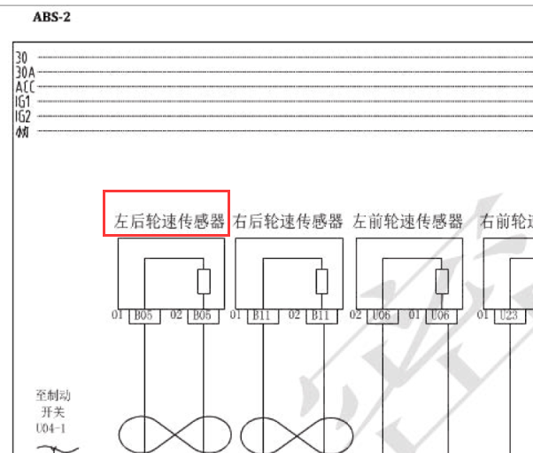 15年幻速S3ABS电路图