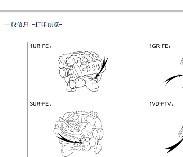 2014年丰田酷路泽缸体号位置