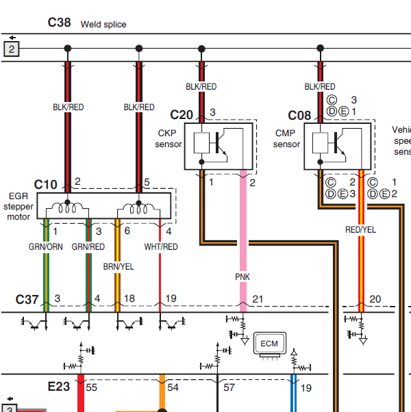 昌河铃木自动变速箱电路图