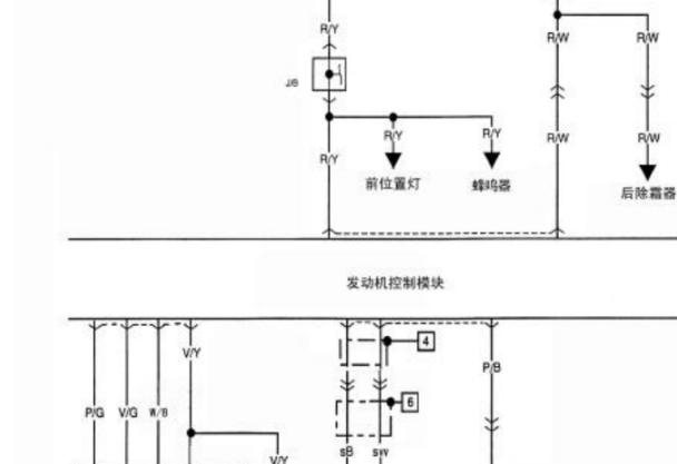 K14B发动机电路图