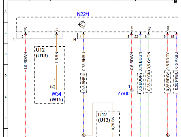 2005年奔驰S350空调电路图和维修手册