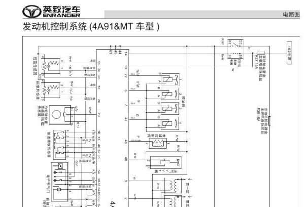 淮柴英致G3发动机电路图