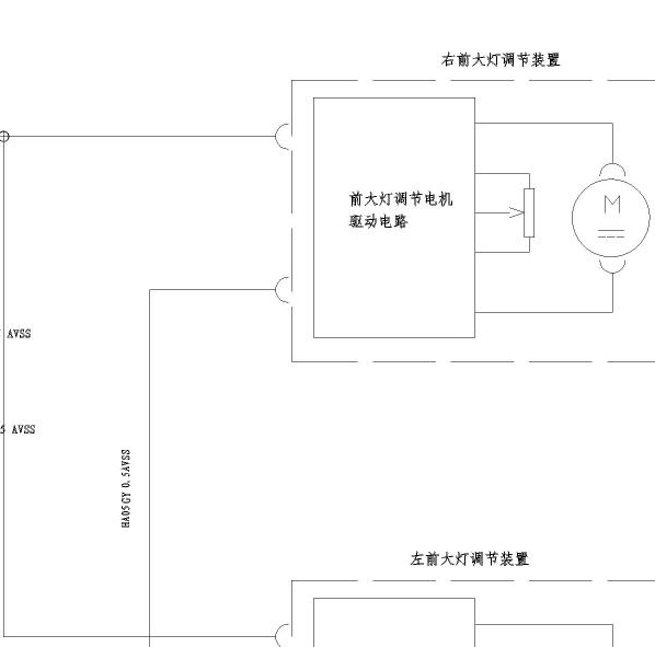2014年长安奔奔大灯电路图