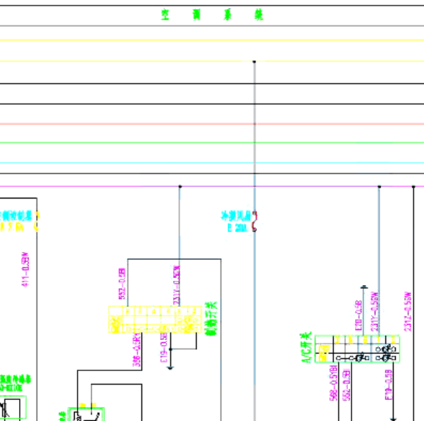 2016年康迪K11空调电路图