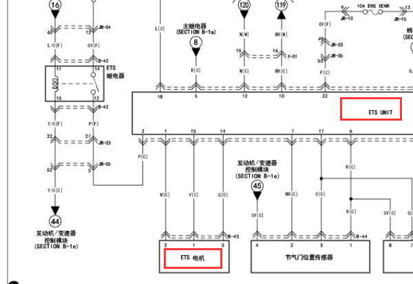 2004年起亚欧菲莱斯发动机电路图