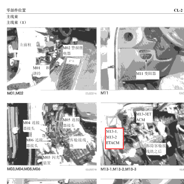 2011年华泰圣达菲防盗模块位置