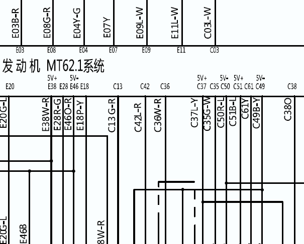 德尔福MT62.1电脑电路图