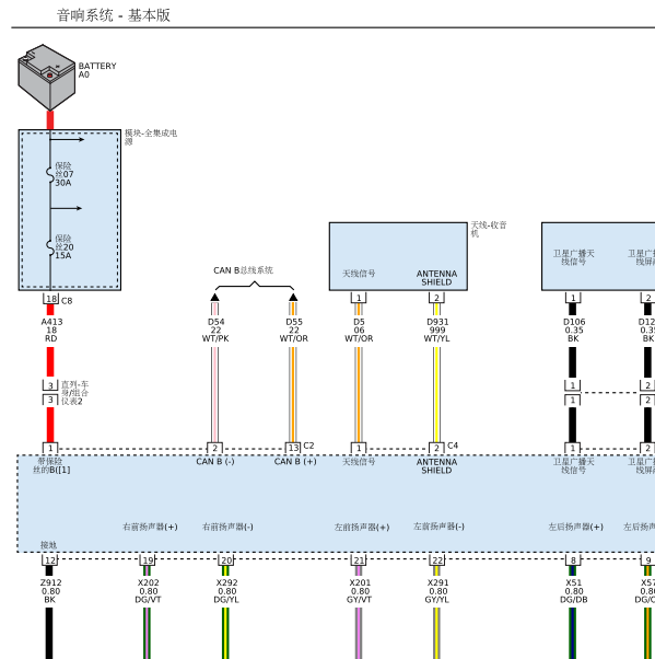 2015年指南者收音机电路图