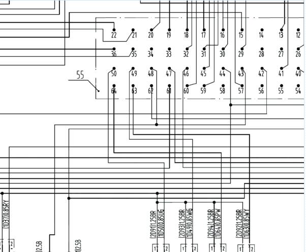 2017年长安新豹mini DK12发动机针脚电路图