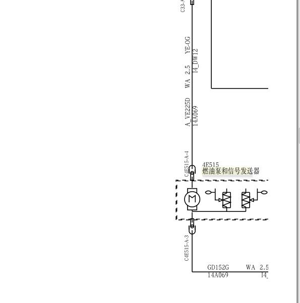 2011年福特蒙迪欧油泵电路图