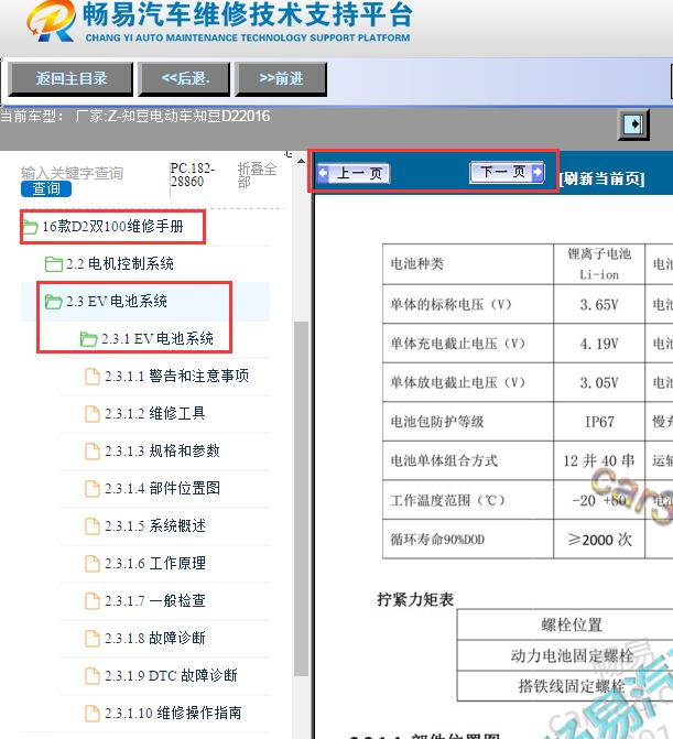 2016年众泰知豆D2动力电池维修手册