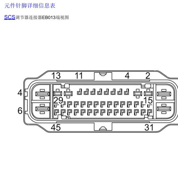 2016-2018年荣威I6 ABS针脚定义