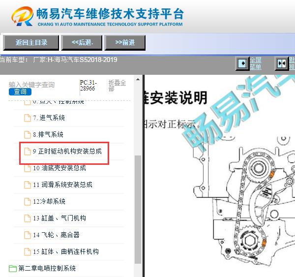 2018-2019年海马S5正时资料