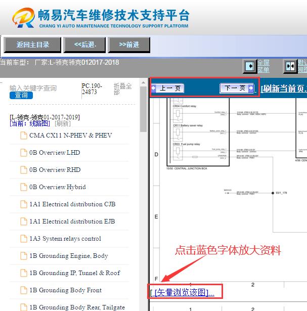 2017-2018年领克01全车电路图