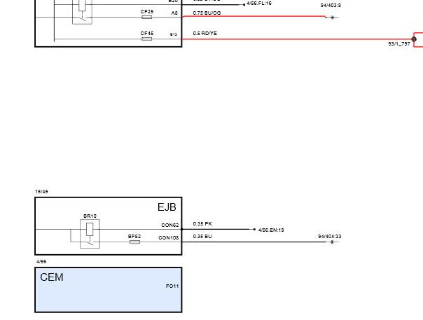 2021年沃尔沃S90  CEM电路图