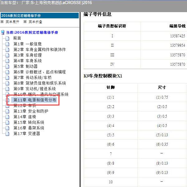 2016年上海别克-君越 车身针脚