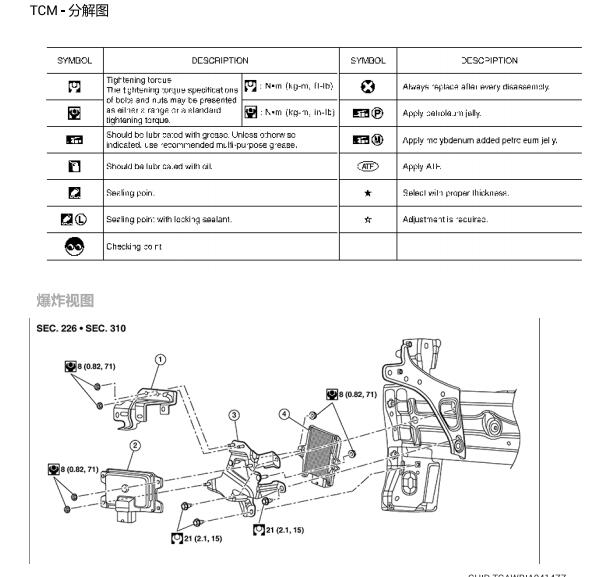 2023年日产轩逸变速箱维修手册