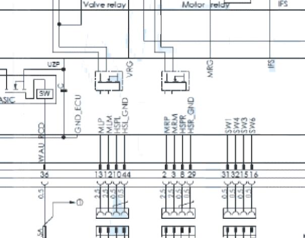 2017年海马福美来F7 ABS电路图资料