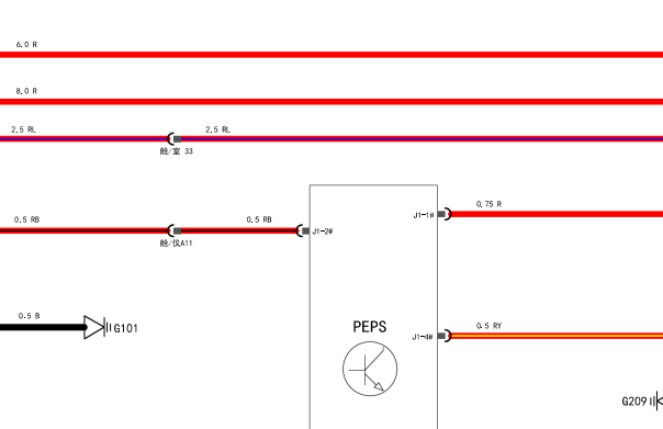 2020年捷途X70智能钥匙电路图