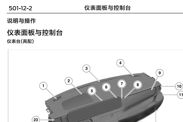 2023年江铃新全顺仪表中控台拆装资料
