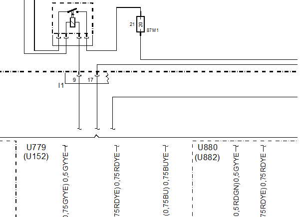 2010年奔驰S600L起动机电路图和保险丝继电器资料