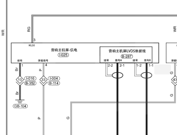 2025年奇瑞汽车星纪元ES 音响电路图和针脚资料