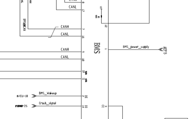 2014-2015年长安逸动EV新能源部分电路图资料