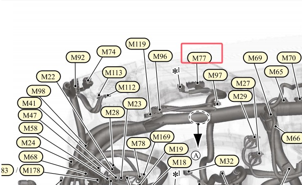 2022年日产天籁车载无线终端位置