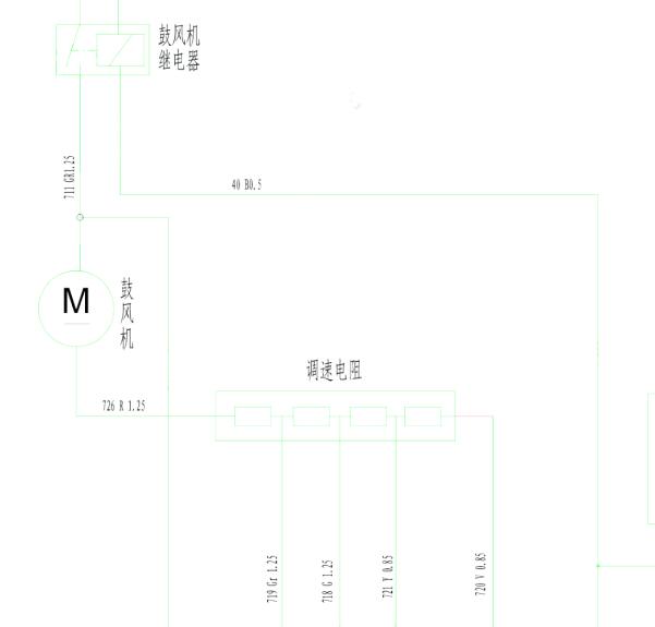 2020年江淮康玲空调电路图
