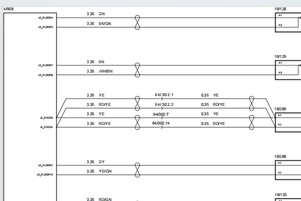 2024年吉利博越L无钥匙电路图资料