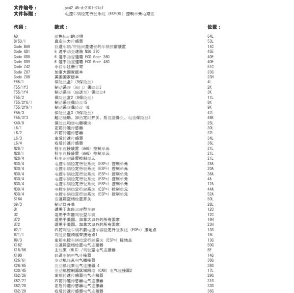 2010年奔驰斯宾特ABS电路图