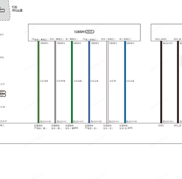 2024年零跑C01整车控制器电路图