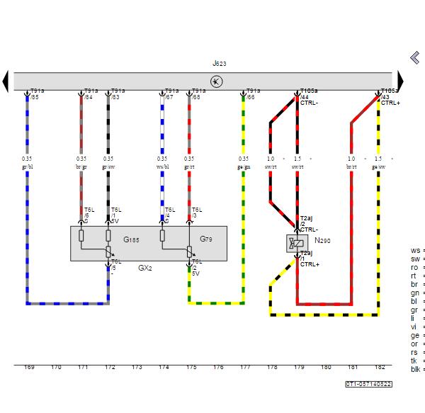 2024年大众途观L燃油排放系统电路图