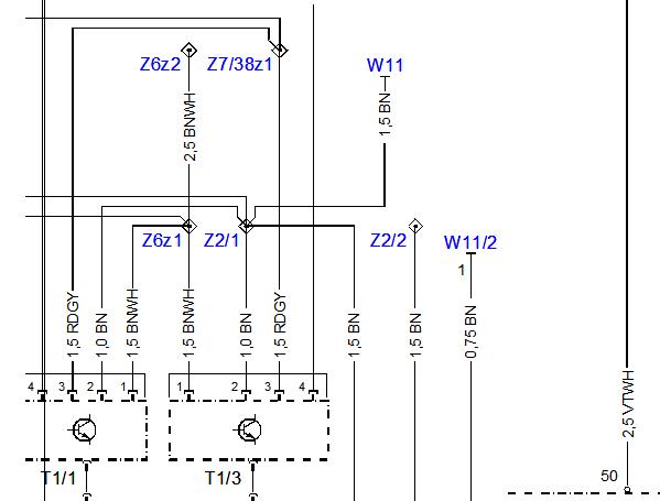 2012年奔驰S350L 发动机电路图