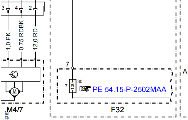 2006年奔驰ML 350冷却风扇和网络通讯电路图