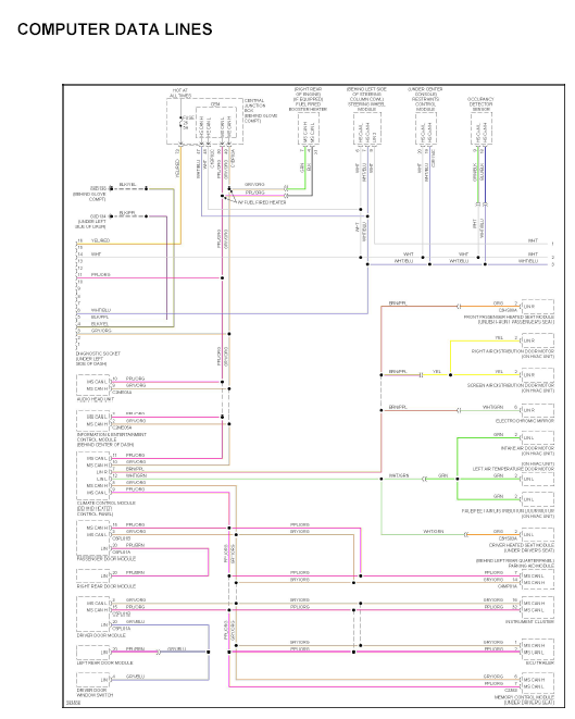 10年神行者2数据线路图