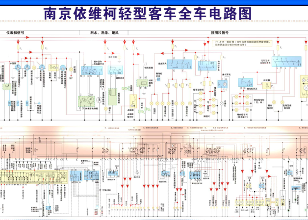 依维柯全车线路图