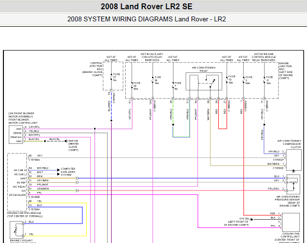 08年神行者2全车电路图