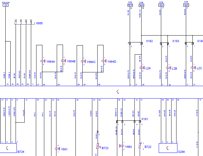 欧宝雅特发动机电路图